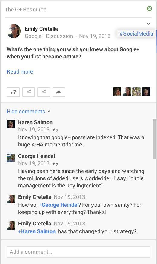 what to know about google+ when starting