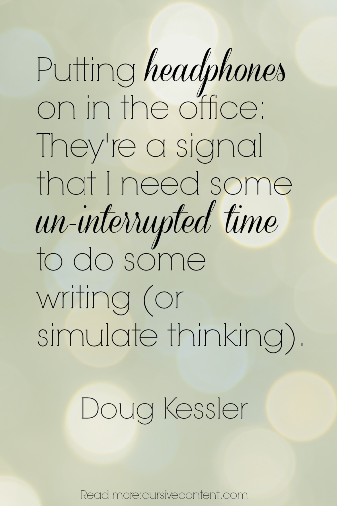 doug kessler content marketing quote cursive