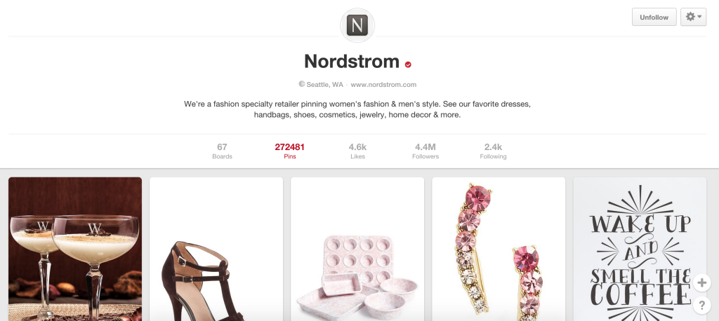 Nordstrom Pinterest