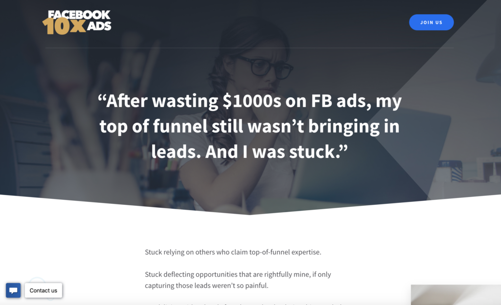 10x Facebook Ads by Copyhackers